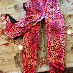 Yitty Leopard Print Activewear Set